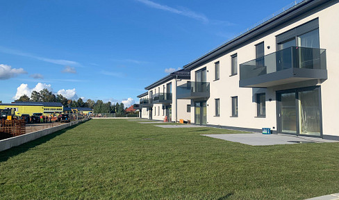 2-room apartment (new construction) with a balcony facing southwest, located in Luckau.