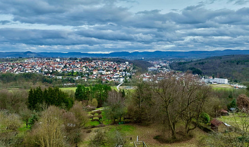 Sunny recreational plot of land in the Schönbuch region – 1,650 m² with a view.