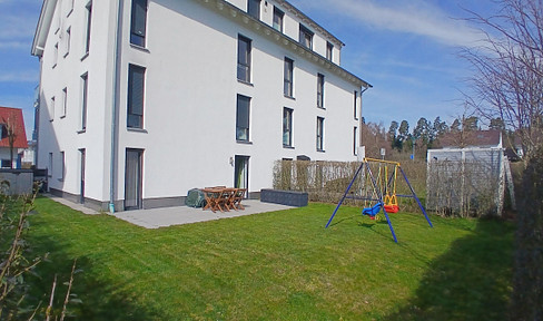 Südlich ausgerichtete, helle 3-Zimmer-EG-Wohnung mit großem Garten