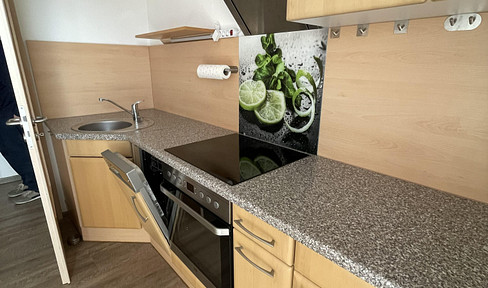 Cozy 3-room apartment with a balcony on the ground floor, located in Emmerstedt.