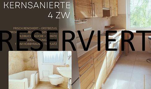 energetisch sanierte 4 Zimmerwohnung am See
