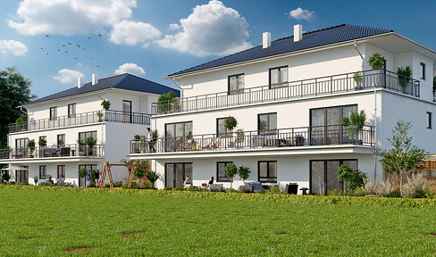 Wohnen mit Zukunft in Aalen Stilvolle Neubauwohnung im Effizienzhaus 40 mit attraktiver Förderung