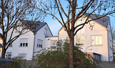 Large architect-designed house, equipped for electric vehicle charging.