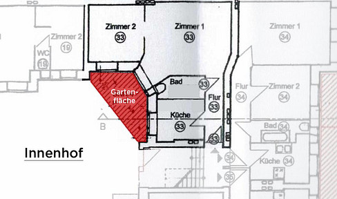 Charmante Altbauwohnung mit eigenem Garten im Akazienkiez