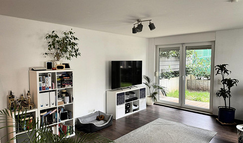 Dreamy 3-room ground-floor apartment with 2 terraces.