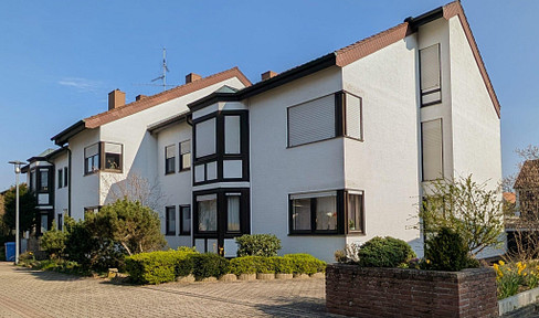 Gepflegte 3-Zimmer-EG-Wohnung mit Südbalkon & Garage in Wachenheim a.d.W.