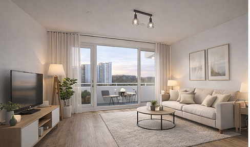 Modern renovierte 3-Zimmer-Wohnung mit Balkon & Stellplatz in Kaiserslautern-Betzenberg