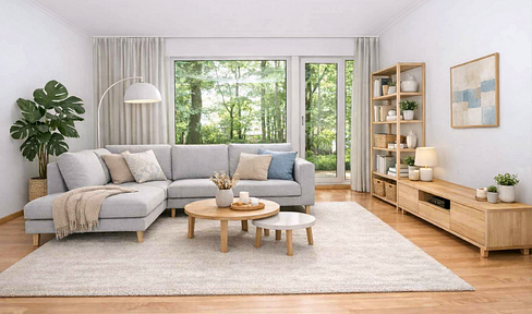Menterschwaige: Möblierte oder unmöblierte 3‑Zi.-Terrassenwohnung (117 m²) mit 200 m² Garten  & TG