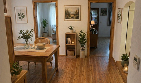 Charming 3-room ground floor apartment in Amorbach.