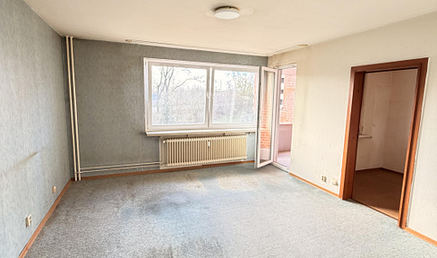 Freie Wohnung mit Potenzial – 2 Zimmer Wohnung für Handwerker