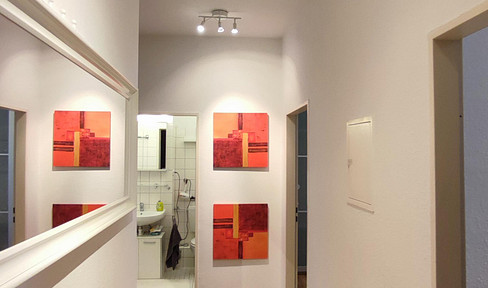 2-room apartment share, furnished, with garden, private parking garage, in a prime location in Hannover, Lister Meile.