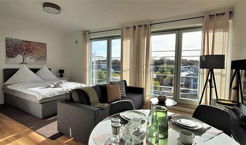 Unbefristet/Non-limited Rooftop Studio Furnished / Dachgeschoss Studio Möbliert