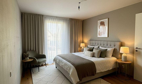 Moderne Wohnung mit Balkon in Trudering