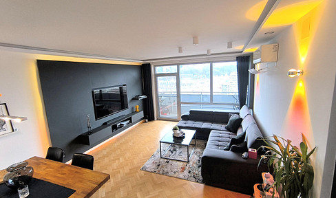 Exclusive, top-quality city apartment with stunning views over Saarbrücken.