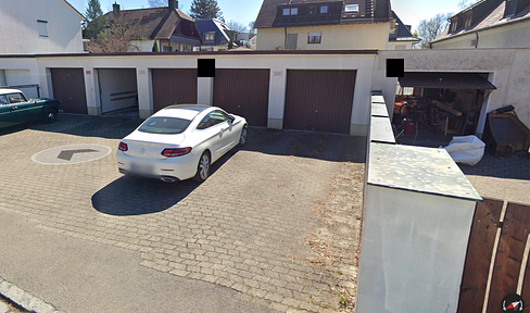 7 individual garages for rent.