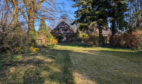 Building plot with preliminary building permit in Hamburg Schnelsen.