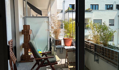 Fully furnished 2-room apartment with balcony in Berlin-Köpenick.