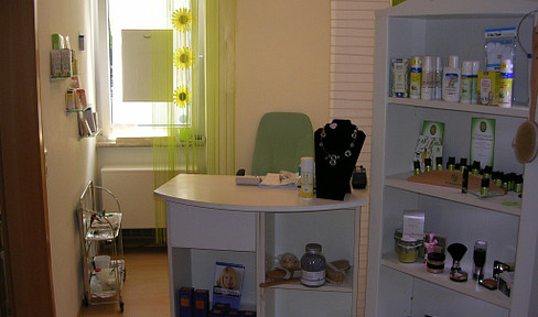 Office space for a medical practice located on the ground floor in a pedestrian zone in Rottenburg.
