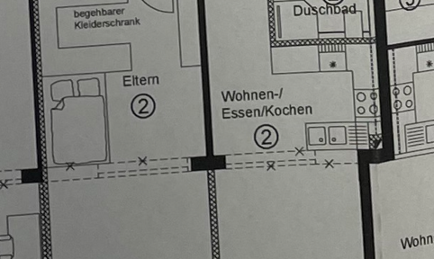 Lichtdurchflutete 3-Zimmer-Wohnung mit Terrasse in begehrter Villenlage in Obersendling