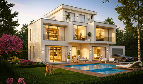 BUILDING PLOT – IDEAL LOCATION for the construction of an apartment building, a detached house, or a single-family home.