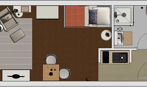 Assisted living for seniors aged 60 and over.