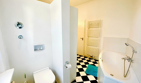 2-room apartment in the city center of Bielefeld (historic building).