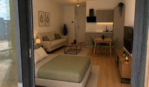 Neubauwohnung mit Einbauküche in Steinberg am See