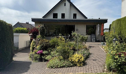 House with a large garden.
