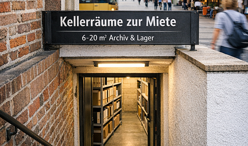 📦 Cellar spaces for rent – Secure, practical, and versatile.
