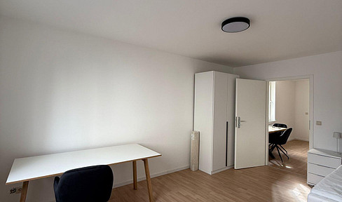 Fully furnished 2-room apartment for rent - (suitable for shared living).