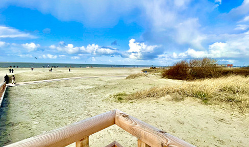 Architect-designed house on the coast, renovated, furnished studio apartment/vacation rental/ground floor apartment, fully accessible, luxury bathroom.