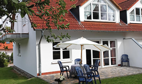 Semi-detached house for sale on the island of Rügen.