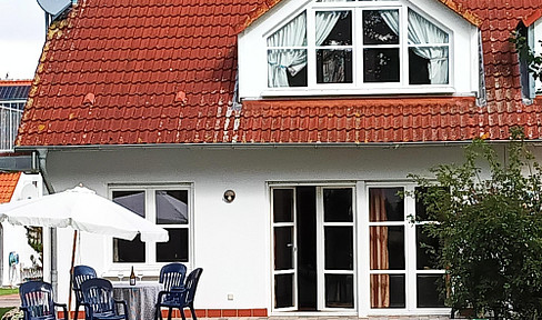 Semi-detached house for sale on the island of Rügen.