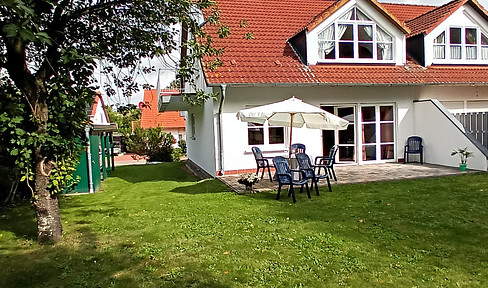 Semi-detached house for sale on the island of Rügen.