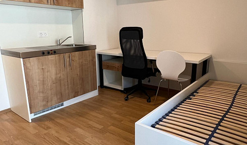 Vollmöblierte, Neubau 1 Zimmerwohnung inklusive Strom & Internet