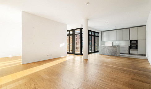 5-room apartment - Premium apartment in the Waterlofts complex, located near the city park in Hamburg-Winterhude.