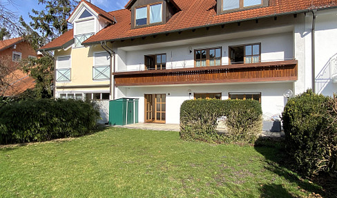Helle 3-Zimmer-Wohnung mit Terrasse & Garten in ruhiger Lage