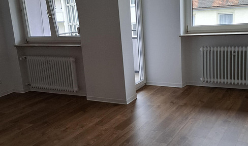 First occupancy after complete renovation - bright 2-room apartment with 2 balconies and a private garage.