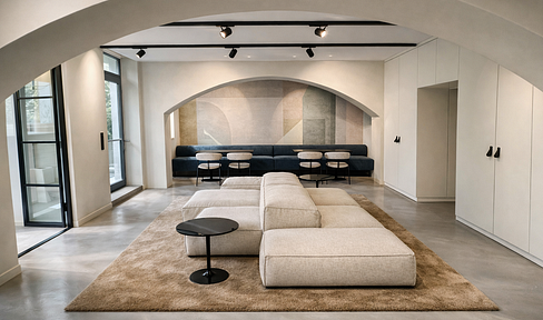 Design Studio on the Landwehr Canal - Architecturally renovated commercial space with a garden area.