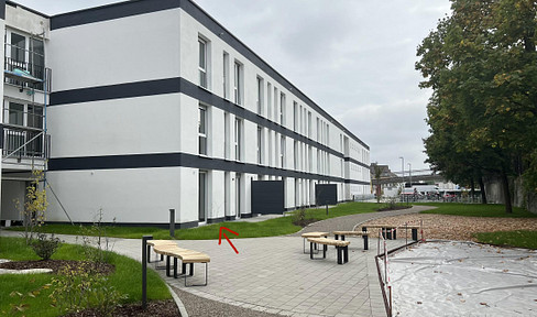 Erstbezug! Möbliertes 1-Zimmer Appartment mit Terrasse & Grünfläche – nah am Universitätsklinikum