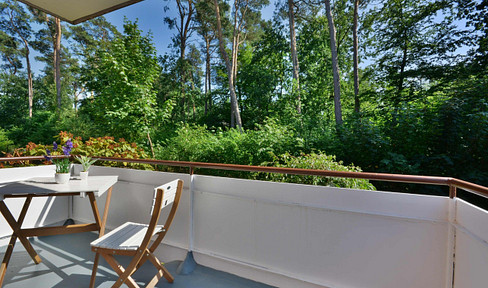 Beautiful 3-room apartment in a green setting.