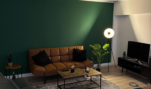 Moderne möblierte 70 qm City‑Wohnung im Herzen von Wiesbaden (mit Balkon)