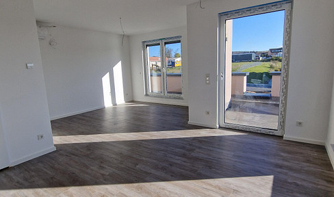 2-room penthouse apartment with air conditioning in Düren Langerwehe.