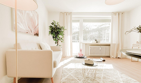 Centrally located in Wedel – newly renovated apartment near the S-Bahn (suburban train).