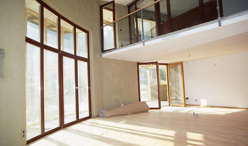 Architect-designed house with separate units, a wellness area, and a spacious layout.