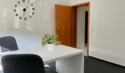 Office space available from €415 all inclusive in Schifferstadt (14-21 m²), furnished and immediately available.