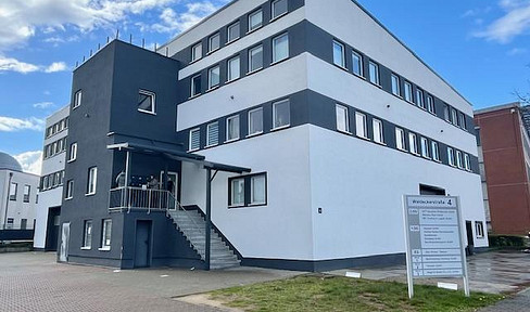 110 m² office space + 150 m² warehouse, including high-bay racking! – Excellent transport links in Mörfelden-Walldorf.