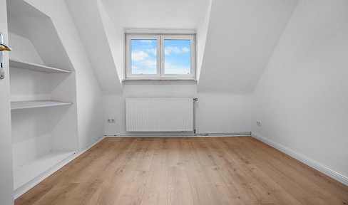 Renovated attic apartment in Hannover-Ricklingen.