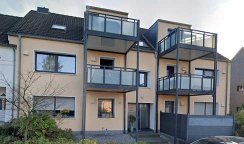 Cozy attic apartment with a balcony.