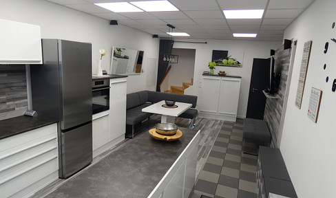 Charmantes Stadthaus im Herzen von Bischofsheim – komplett möbliert, modern & bezugsfertig